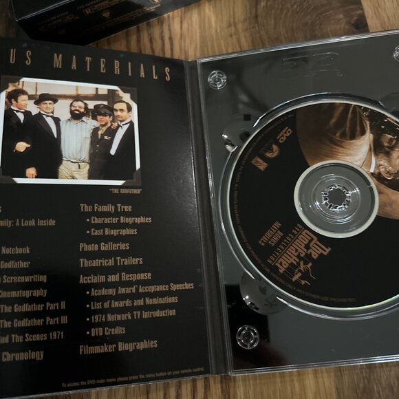 The Godfather Dvd Collection (DVD) - Picture 3 of 8